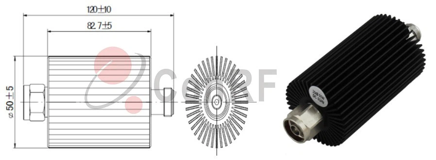 Attenuator 50W Attenuator 50W